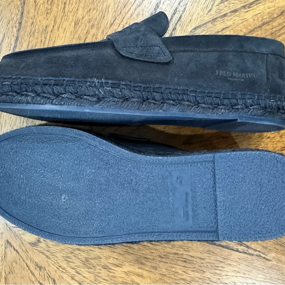Fred Martin Espadrille Suede Loafers US10 - Picture 3 of 5